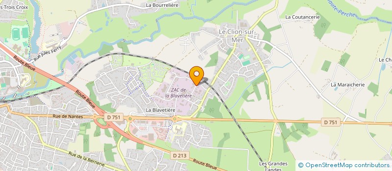localisation de l'entreprise GANTIER VINCENT SARL à PORNIC