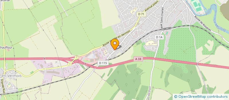 localisation de l'entreprise GANTNER JJS  SAINT-NICOLAS-DE-PORT