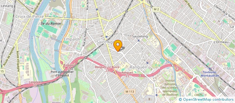 localisation de l'entreprise GANTS BLANCS à TOULOUSE