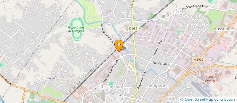 localisation de l'entreprise GANZA à MONTAUBAN