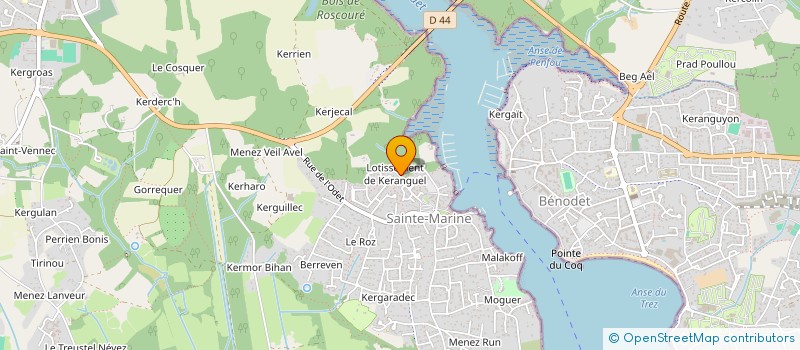 localisation de l'entreprise GAO  COMBRIT