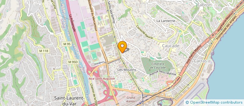 localisation de l'entreprise GAO à NICE