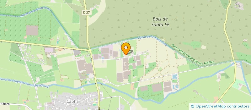 localisation de l'entreprise GAO PRIMEURS à SAINT MARTIN DE CRAU