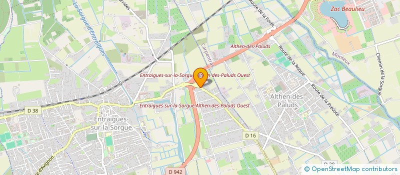 localisation de l'entreprise GAO'S GALLERY  ENTRAIGUES-SUR-LA-SORGUE