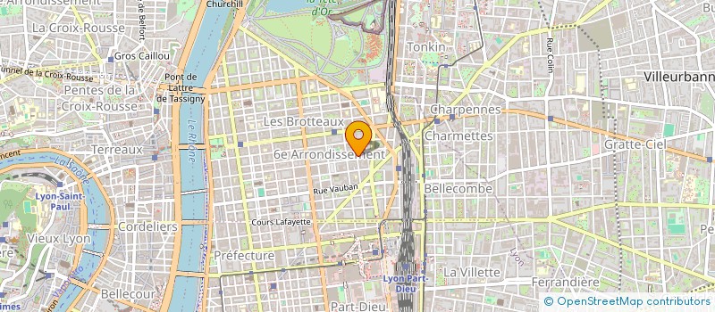 localisation de l'entreprise GAON à LYON