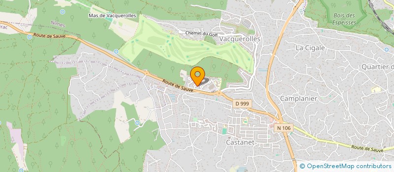localisation de l'entreprise GAOSHENG à NIMES