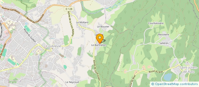 localisation de l'entreprise GAOU  COUBLEVIE