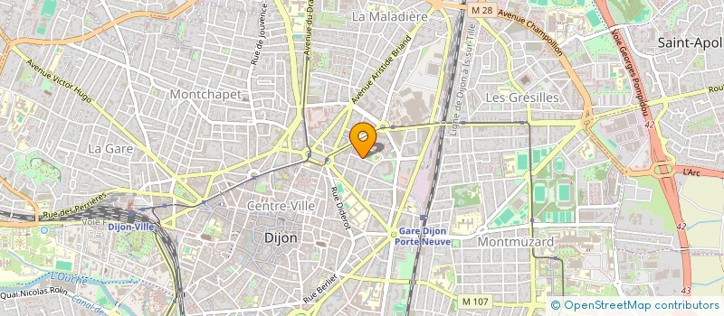 localisation de l'entreprise GAOUSSOU à DIJON