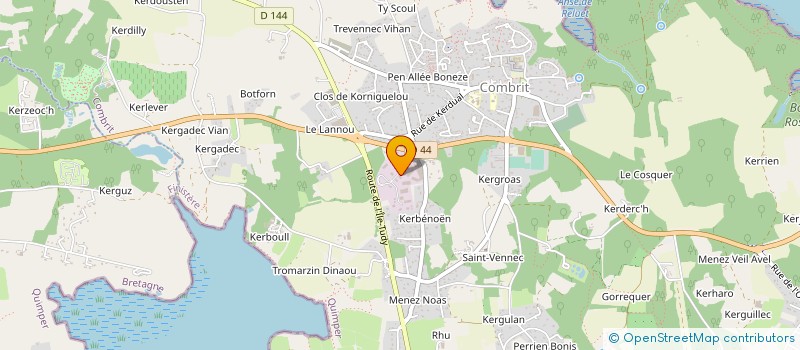 localisation de l'entreprise GAOUYAT GREGORY  PLOMEUR