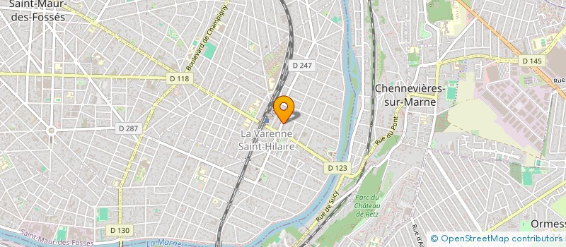 localisation de l'entreprise GAP à SAINT-MAUR-DES-FOSSES