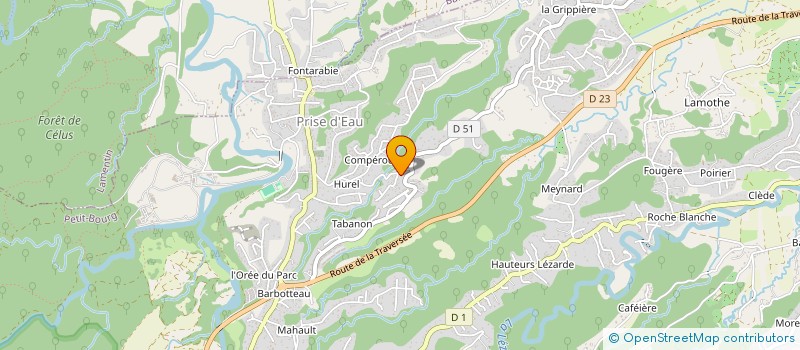 localisation de l'entreprise GAP  PETIT-BOURG