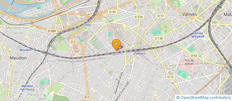 localisation de l'entreprise GAP COM à ISSY-LES-MOULINEAUX