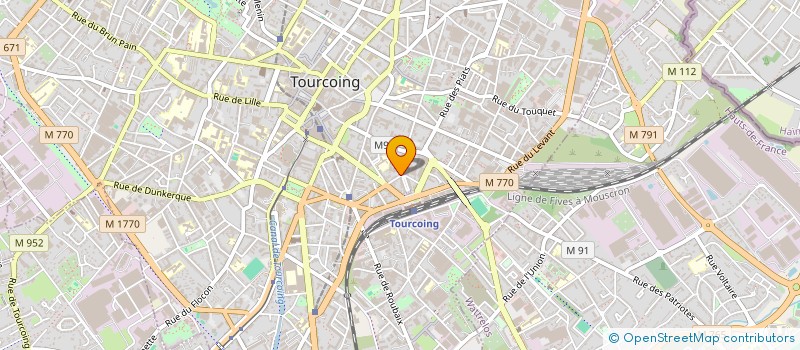 localisation de l'entreprise GAP EVENT  TOURCOING