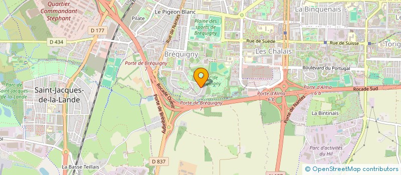 localisation de l'entreprise GAP GESTION ASSOCIEE DE PATRIMOINE  RENNES