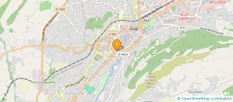 localisation de l'entreprise GAP INVEST IMMO  GAP