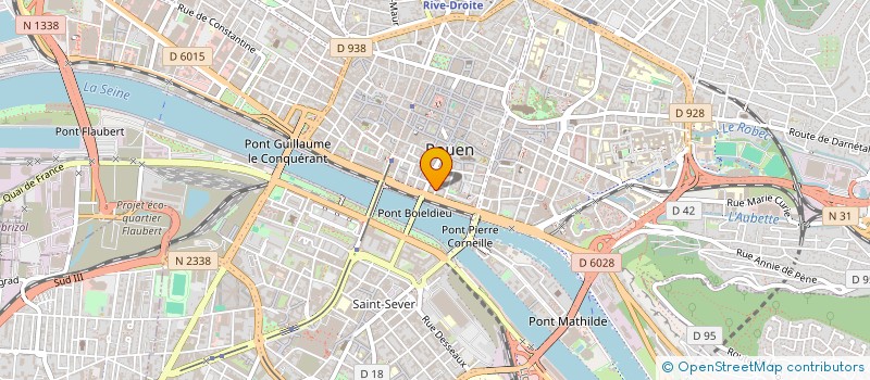 localisation de l'entreprise GAP NORMANDIE à ROUEN