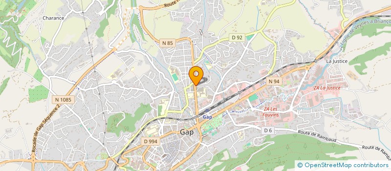 localisation de l'entreprise GAP PRIMEURS à GAP