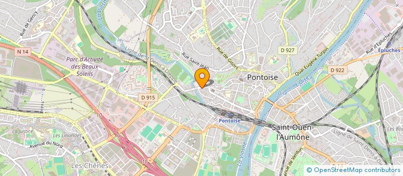localisation de l'entreprise GAP PROD à PONTOISE
