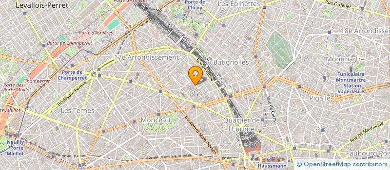 localisation de l'entreprise GAP ROYAL VILLIERS à PARIS