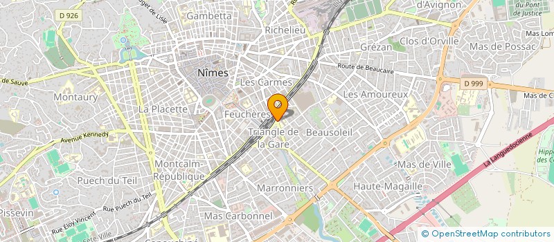 localisation de l'entreprise GAP SANTE  NIMES