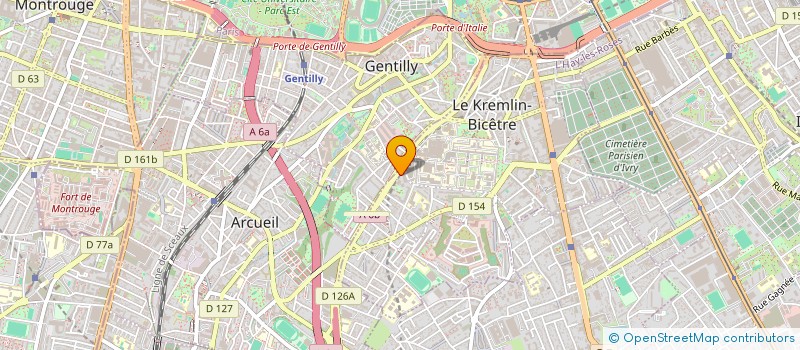 localisation de l'entreprise GAP SYSTEME à LE KREMLIN-BICETRE