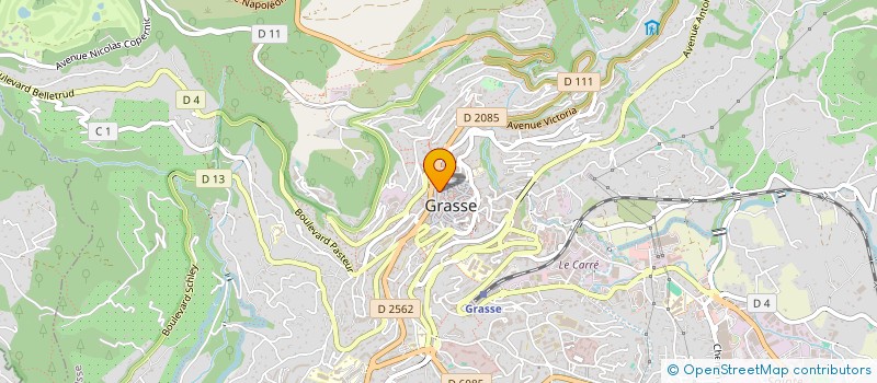 localisation de l'entreprise GAPA  GRASSE