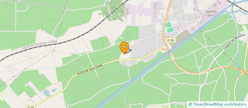 localisation de l'entreprise GAPA  BEAUCAIRE