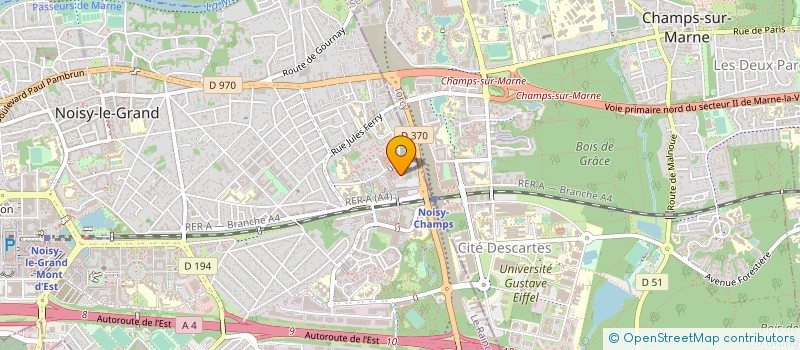 localisation de l'entreprise GAPAD ASSISTANCE à NOISY-LE-GRAND