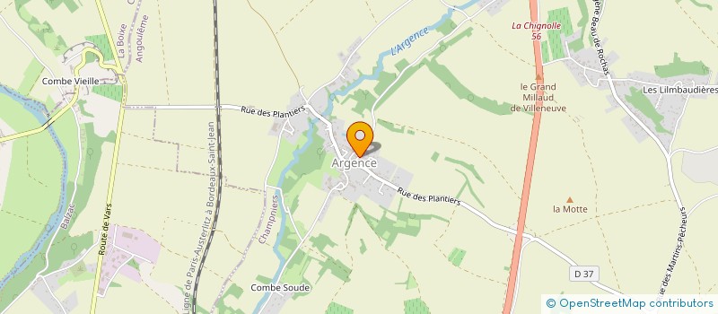 localisation de l'entreprise GAPAER à CHAMPNIERS