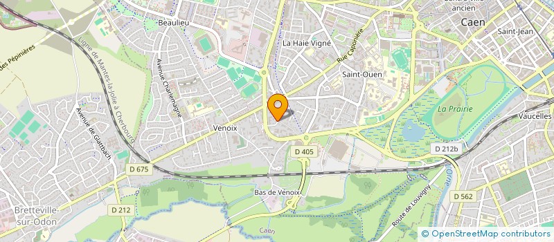 localisation de l'entreprise GAPALAYA à CAEN