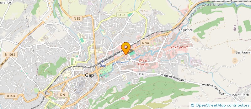 localisation de l'entreprise GAPALPAIN  GAP
