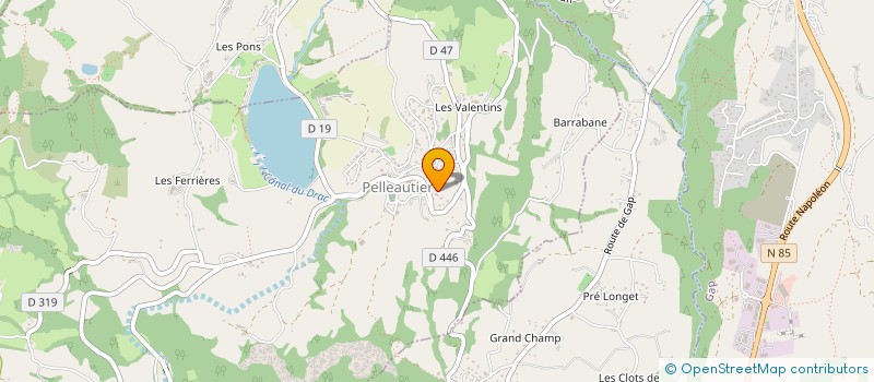 localisation de l'entreprise GAPCOM  PELLEAUTIER