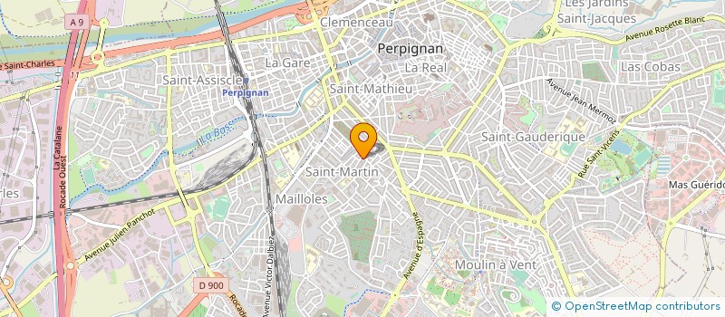 localisation de l'entreprise GAPE 66 à PERPIGNAN