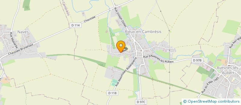 localisation de l'entreprise GAPEC BUISSET  RIEUX-EN-CAMBRESIS