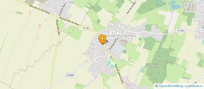 localisation de l'entreprise GAPECIE  COLLEVILLE-MONTGOMERY