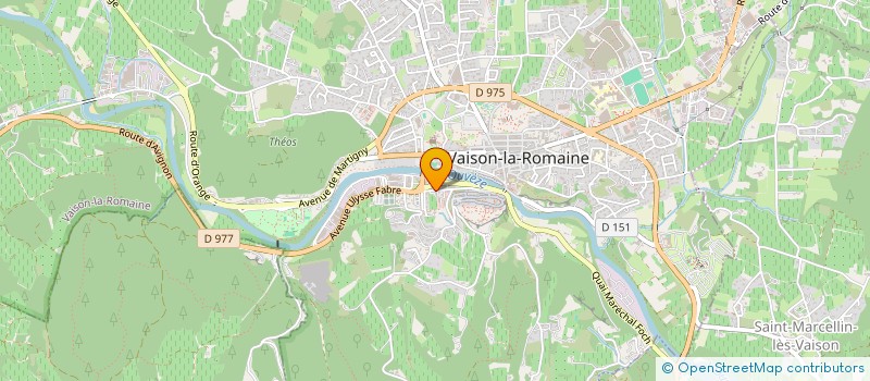 localisation de l'entreprise GAPHIMAE  VAISON-LA-ROMAINE