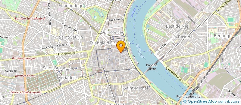 localisation de l'entreprise GAPIA  BORDEAUX