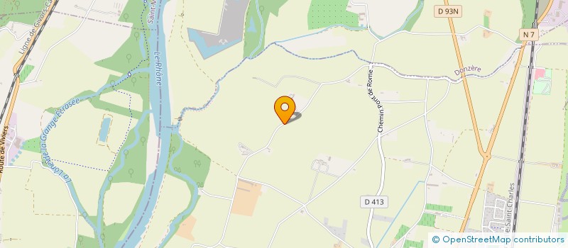 localisation de l'entreprise GAPIEL à PIERRELATTE
