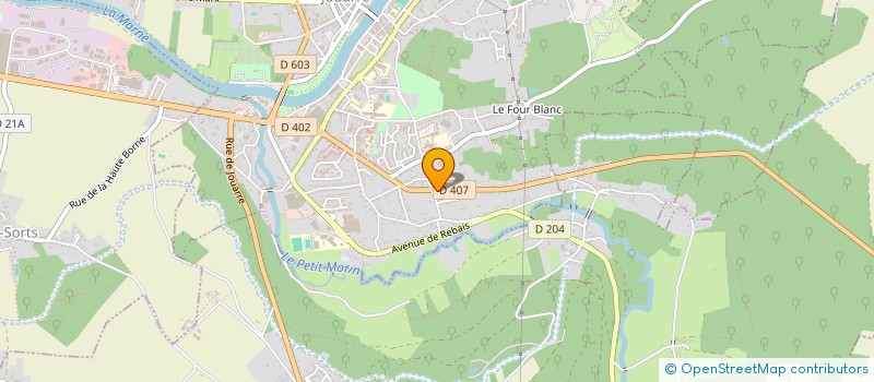 localisation de l'entreprise GAPP HABITAT à LA FERTE-SOUS-JOUARRE