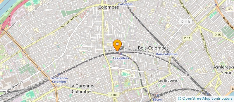 localisation de l'entreprise GAPS PARTICIPATIONS  COLOMBES