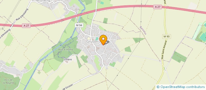 localisation de l'entreprise GAPVED à GRUSON