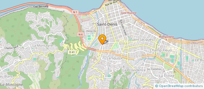 localisation de l'entreprise GAR 974 à SAINT-DENIS