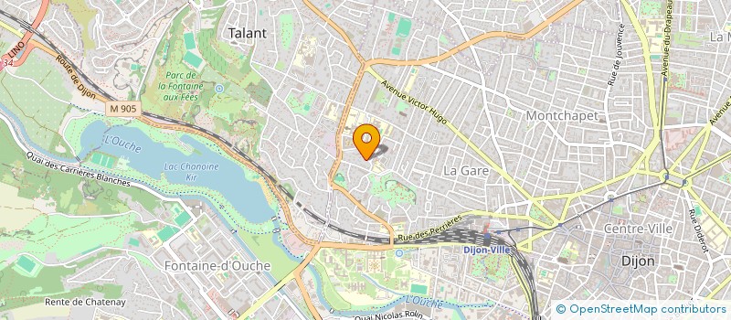 localisation de l'entreprise GAR'AHM SAINTS-GEOSMES à DIJON