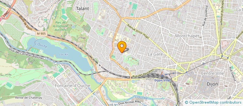 localisation de l'entreprise GAR'AHM TROYES à DIJON
