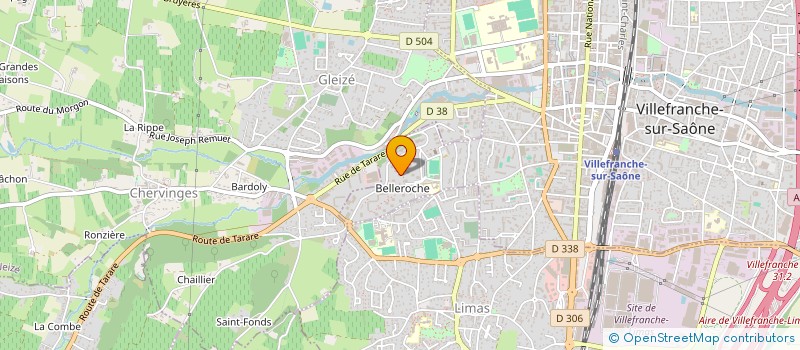 localisation de l'entreprise GAR'O'ZADO à VILLEFRANCHE-SUR-SAONE