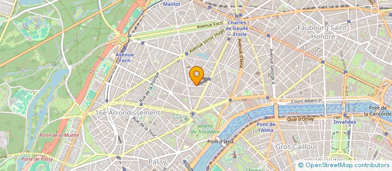 localisation de l'entreprise GARA 1  PARIS