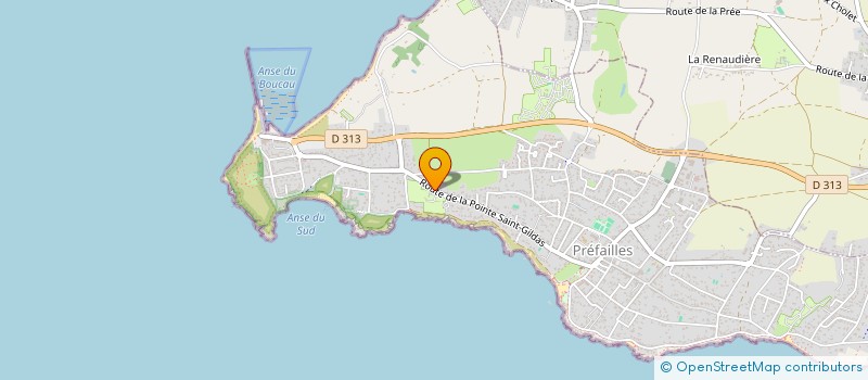 localisation de l'entreprise GARA  PREFAILLES