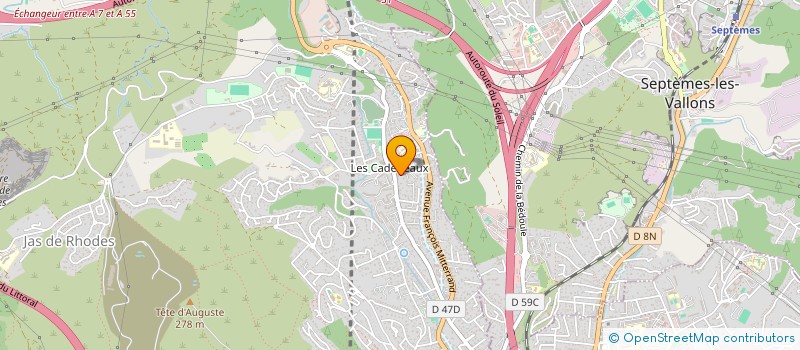 localisation de l'entreprise GARAGAI à VITROLLES