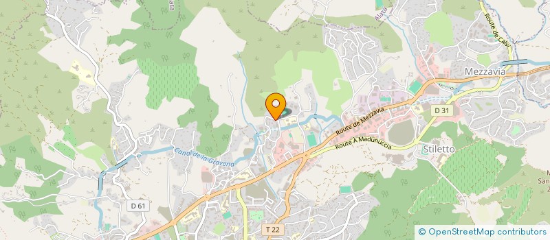 localisation de l'entreprise GARAGE 2000 à AJACCIO