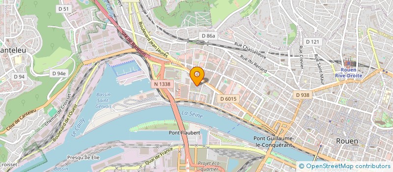 localisation de l'entreprise GARAGE 403 à ROUEN